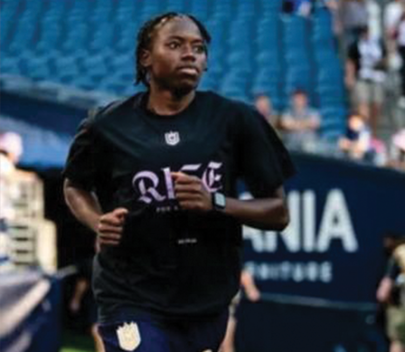 Nérilia Mondesir a fait ses débuts avec Seattle Reign !